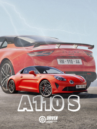 Alpine A110s Plakat w Ramce
