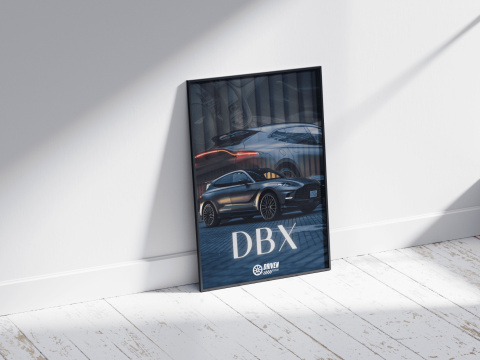 Aston Martin DBX Plakat w Ramce Aston Martin DBX Plakat w Ramce