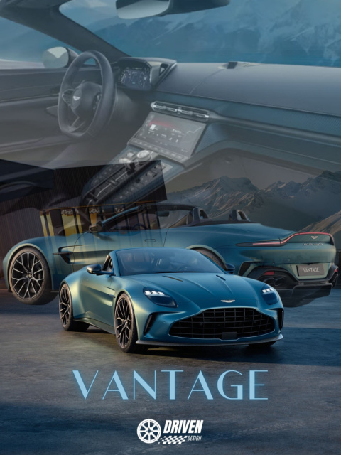 Aston Martin Vantage Plakat w Ramce Aston Martin Vantage Plakat w Ramce