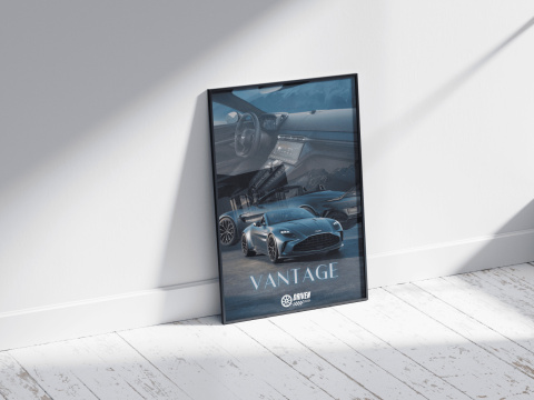 Aston Martin Vantage Plakat w Ramce Aston Martin Vantage Plakat w Ramce
