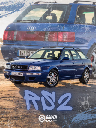 Audi Rs2 Plakat w Ramce