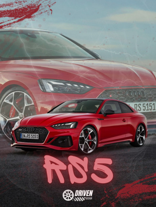 Audi Rs5 Plakat w Ramce