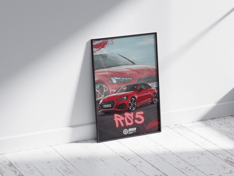 Audi Rs5 Plakat w Ramce Audi Rs5 Plakat w Ramce