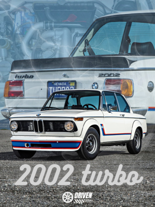 BMW 2002 Turbo Plakat w Ramce