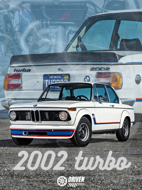 BMW 2002 Turbo Plakat w Ramce BMW 2002 Turbo Plakat w Ramce