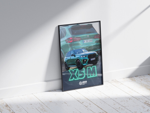 BMW X5M Plakat w Ramce BMW X5M Plakat w Ramce