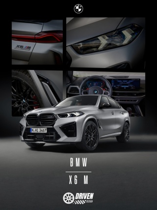 BMW X6M Plakat w Ramce