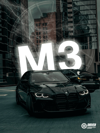 BMW M3 G80 Plakat w Ramce