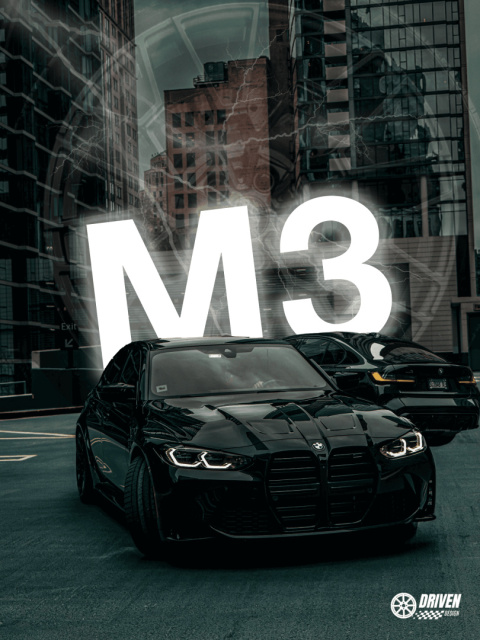 BMW M3 G80 Plakat w Ramce BMW M3 G80 Plakat w Ramce