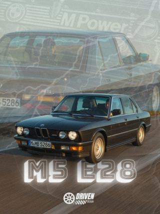 BMW M5 E28 Plakat w Ramce