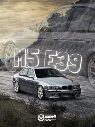 BMW M5 E39 Plakat w Ramce
