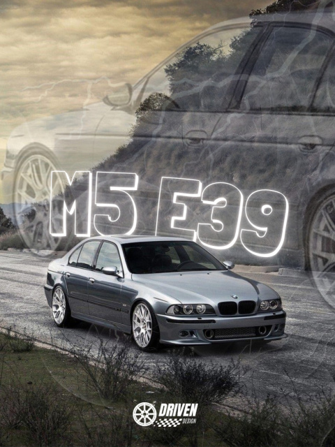 BMW M5 E39 Plakat w Ramce BMW M5 E39 Plakat w Ramce