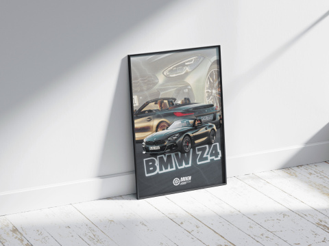 BMW Z4 Plakat w Ramce BMW Z4 Plakat w Ramce
