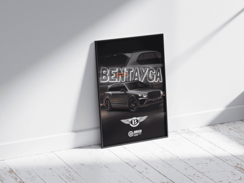 Bentley Bentayga Plakat w Ramce Bentley Bentayga Plakat w Ramce