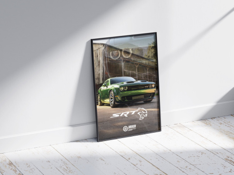 Dodge Challenger SRT Plakat w Ramce Dodge Challenger SRT Plakat w Ramce
