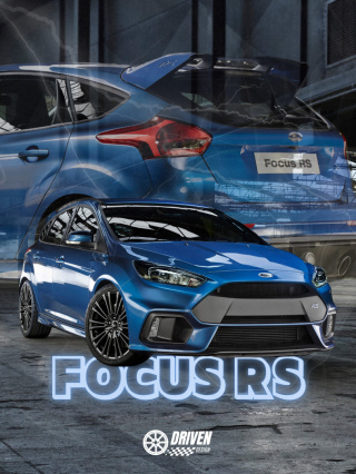 Ford Focus RS Plakat w Ramce