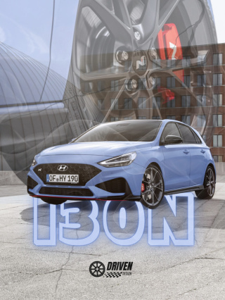 Hyundai I30N Plakat w Ramce