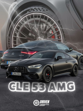 Mercedes CLE53 AMG Plakat w Ramce