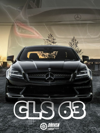 Mercedes CLS 63 AMG Plakat w Ramce