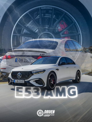 Mercedes E53 AMG Plakat w Ramce