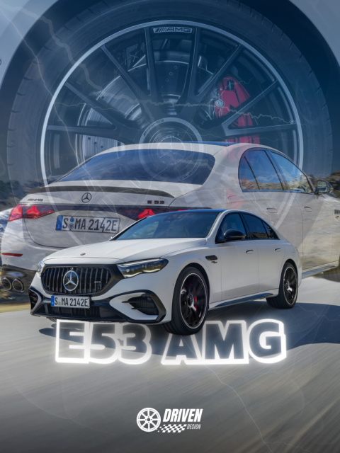 Mercedes E53 AMG Plakat w Ramce Mercedes E53 AMG Plakat w Ramce