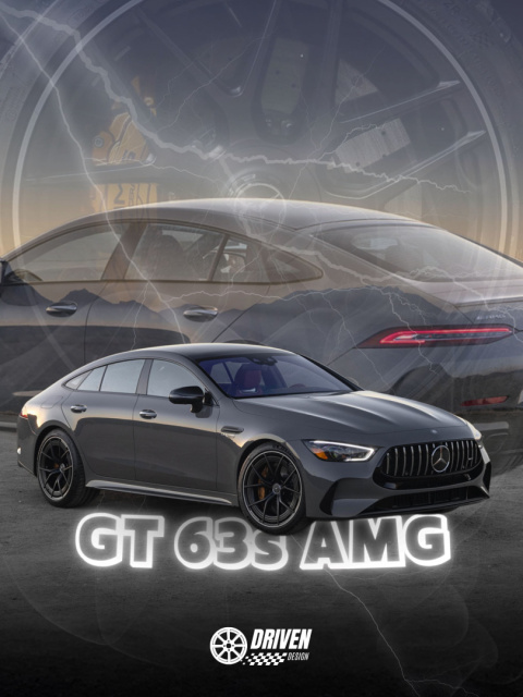 Mercedes GT63s AMG Plakat w Ramce Mercedes GT63s AMG Plakat w Ramce