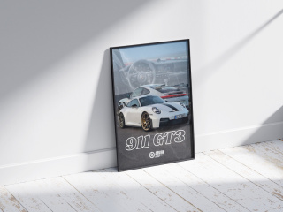 Porsche 911 GT3 Plakat w Ramce