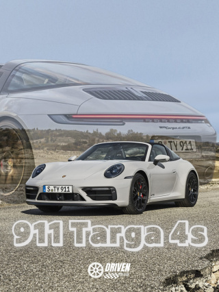Porsche 911 Targa 4s Plakat w Ramce