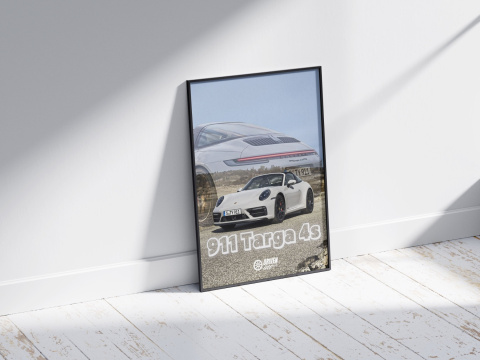 Porsche 911 Targa 4s Plakat w Ramce Porsche 911 Targa 4s Plakat w Ramce