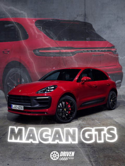 Porsche Macan GTS Plakat w Ramce Porsche Macan GTS Plakat w Ramce