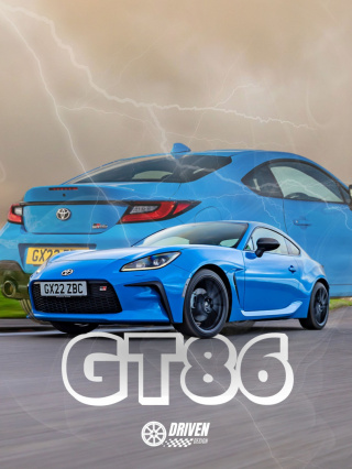 Toyota GT86 Plakat w Ramce