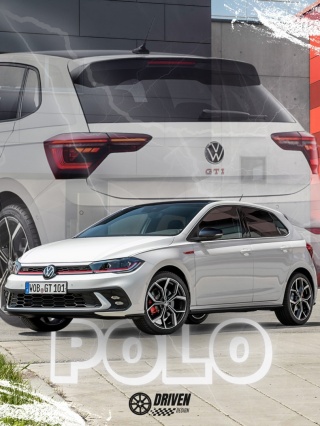 Volkswagen Polo GTI Plakat w Ramce